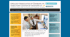 Desktop Screenshot of danburyurology.com