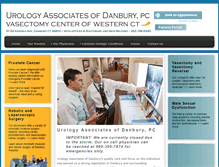 Tablet Screenshot of danburyurology.com